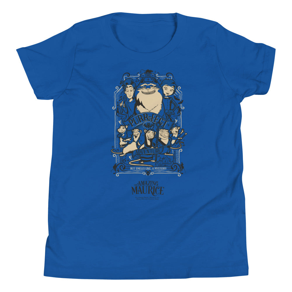 Purr-fect Adventures Youth Short Sleeve T-Shirt